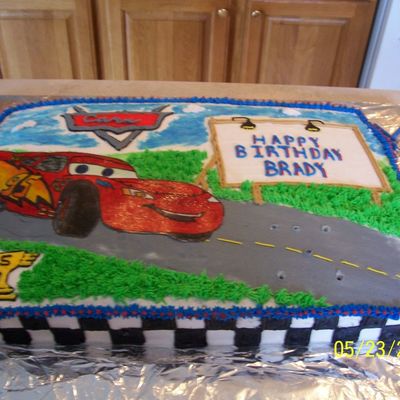 Cars Cake