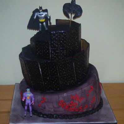 Batman Joker Cake