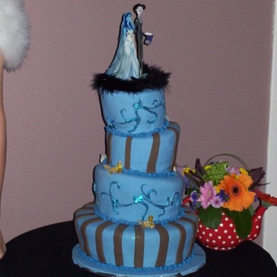 Corpse Bride Cake