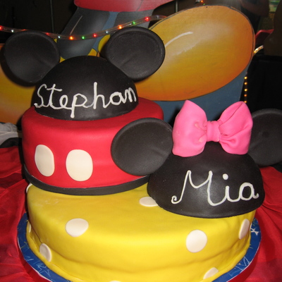 Mickey And Minnie Mouse