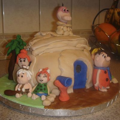 Fred Flintsone Cake