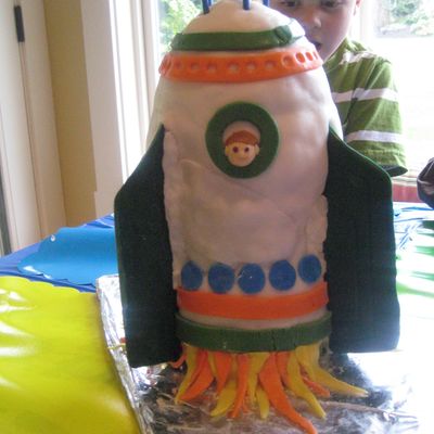 Space Rocket Cake