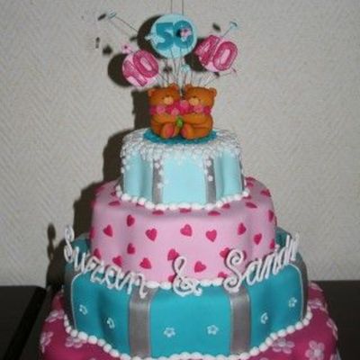 Forever Friends Birthday Cake