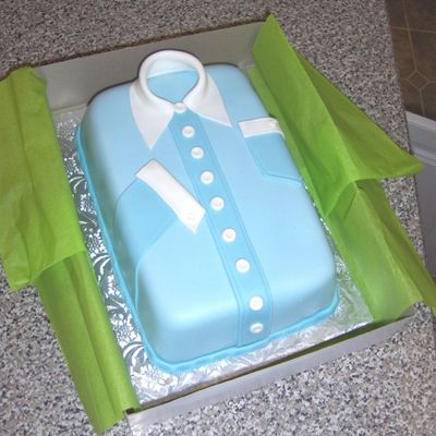 Father's Day Shirt Cake