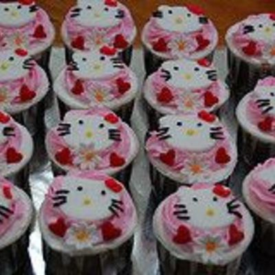Hello Kitty Cupcake