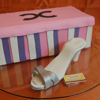 Chanel Shoe Box And Sandal