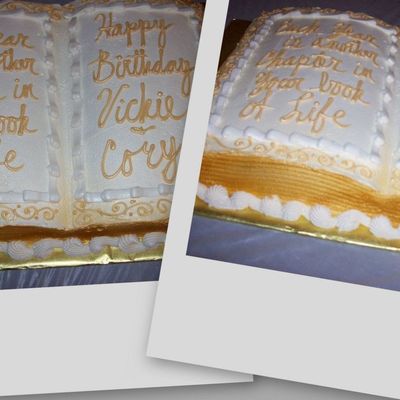 V &c B-Day Cake