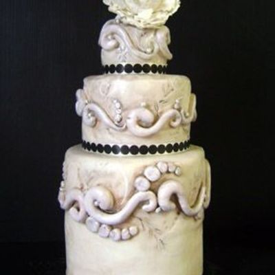 "antique" Wedding Cake