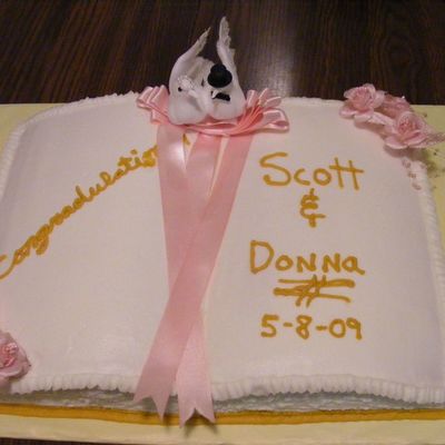 Congratulations Wedding Cake