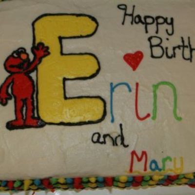 Elmo Cake