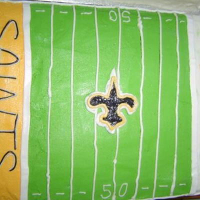 Saints Cake