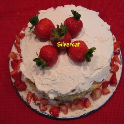 Fresh Strawberry Short Cake