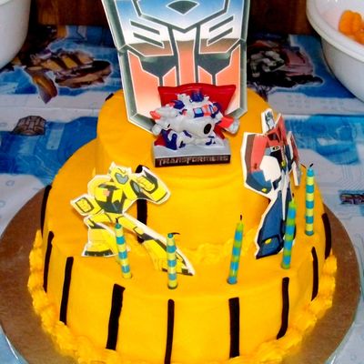 Transformer Cake