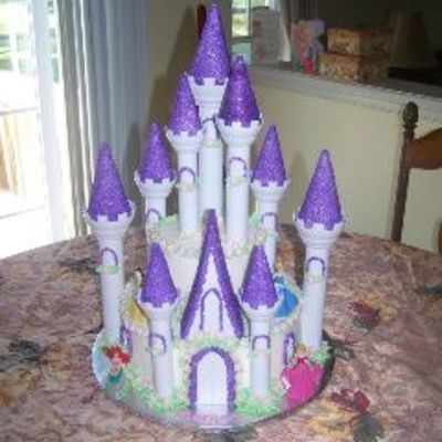 Princess Castle Cake
