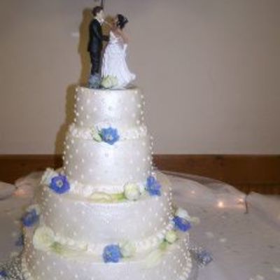 1St Stacked Wedding Cake