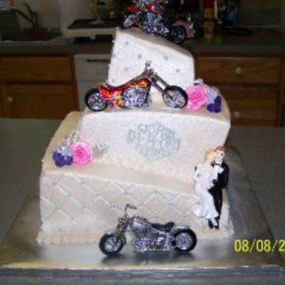 Harley Wedding Cake