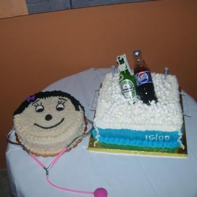 Cake De Nevera Igloo +Cake De Enfermera