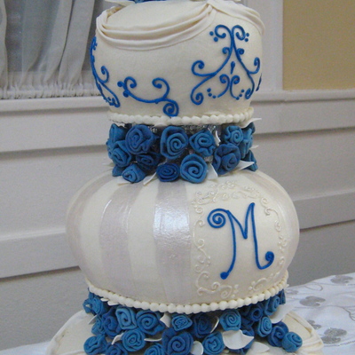 Blue & White Wedding