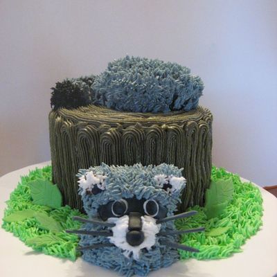 Raccoon Cake