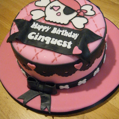 Pirate Girl Cake