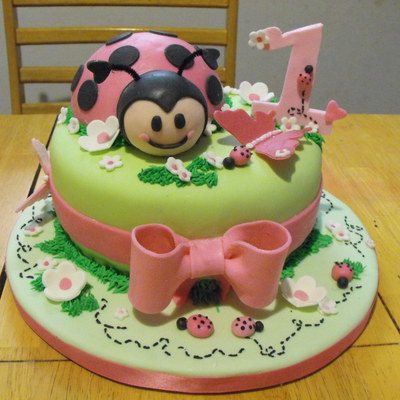 Ladybug Cake, Cupcakes And Cookies