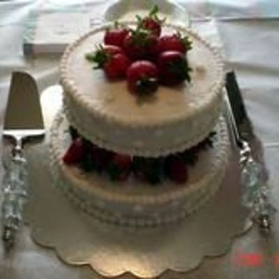 Two Tier W/ Strawberries