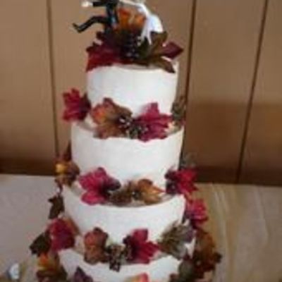 Autumn Wedding Cake