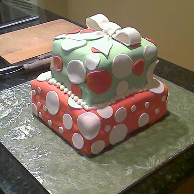 Christmas Present Cake