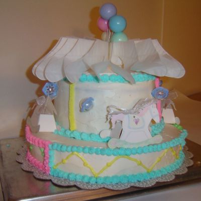 Carousel Cake