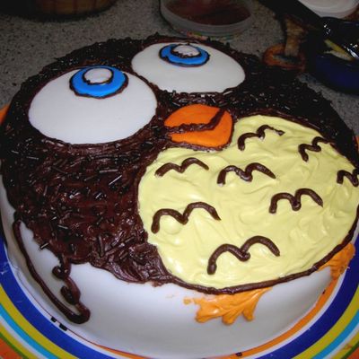 Owl Cake