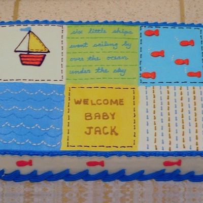 Pottery Barn 'baby Boats' Quilt