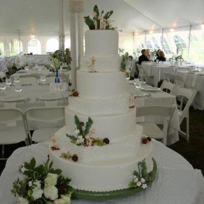 Woodland Wedding Cake
