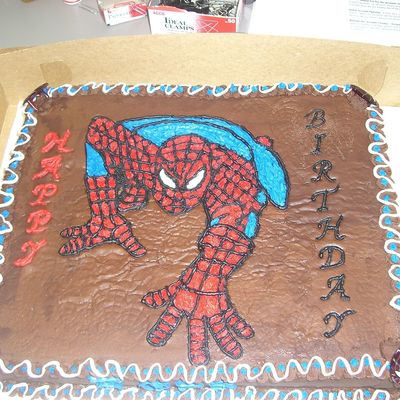 Spidey Cake