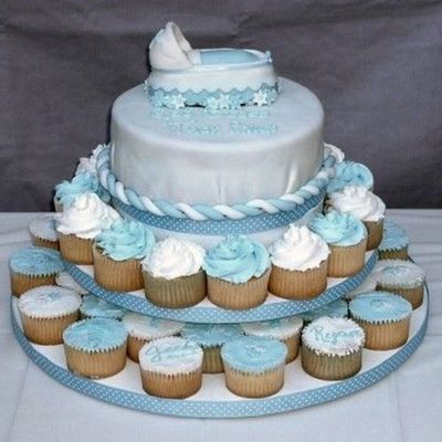 Baptism Cupcake