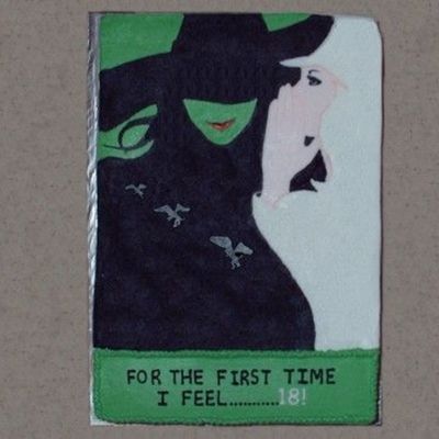 Wicked (The Musical) Cake