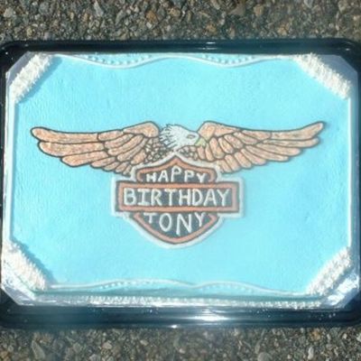 Harley Logo Birthday