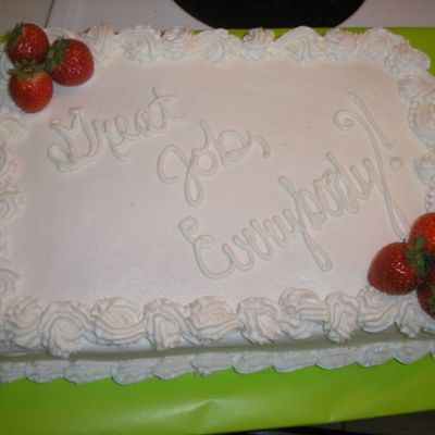 Cake For Horse Show Dinner