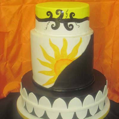 Black Hole Sun Cake