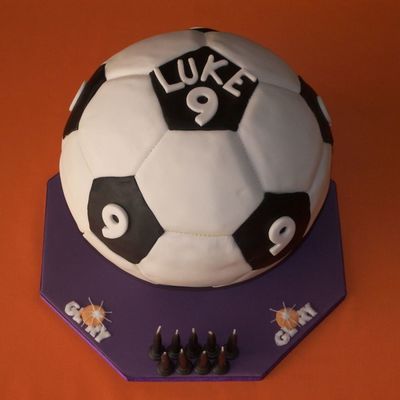 Soccor Ball Cake