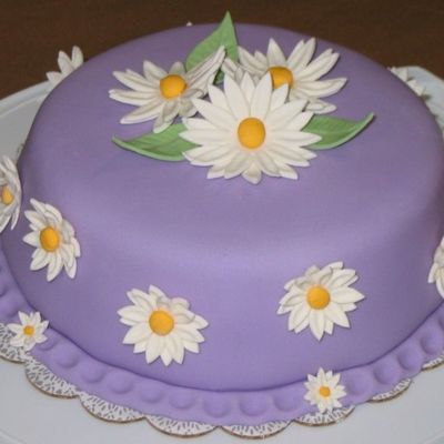 27Th Cake - Wilton Fondant & Gumpaste Cake Decorating