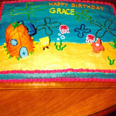 Sponge Bob Cake