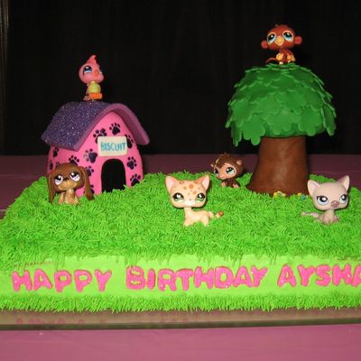 Littlest Pet Shop Birthday Cake