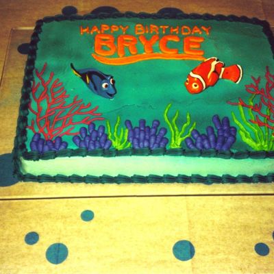 Nemo Birthday Cake