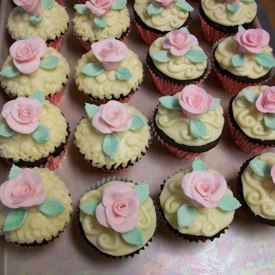Rose Cupcakes