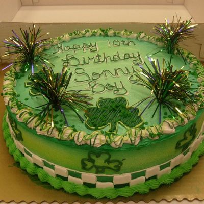 St. Patrick's Day Cake