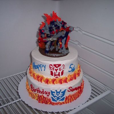 Transformers Cake