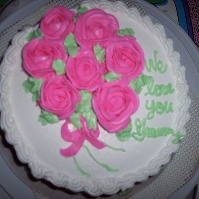 Wilton 1 Rose Cake