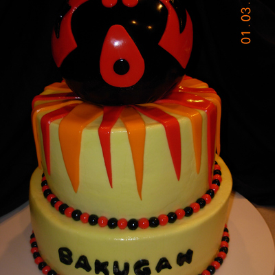 Bakugan Cake
