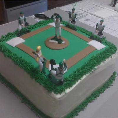 Baseball Birthday Cake