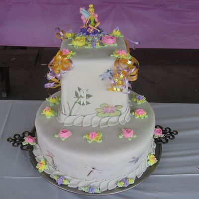 Tinkerbell Cake